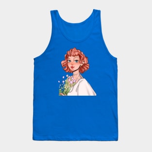 Bouqet girl Tank Top